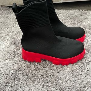 Sock boots (worn once)